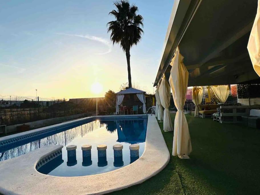 Casa Rural A 4Km De Murcia Con Piscina Y Spa Caliente Múrcia Exterior foto